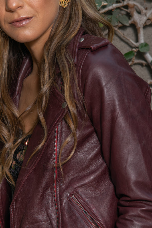 Chaqueta Venus Burdeo